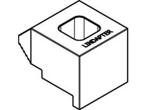 Artikel 82048 Temperguss BR-M feuerverzinkt LINDAPTER-Klemmen BR für Schienenprofile und Stahlträger, mittlere Nockenhöh