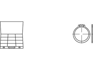 Artikel 82471 Sortimentskästen Sicherungsscheiben