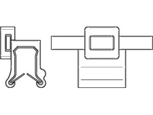 Artikel 82522 Befestigungsbinder EdgeClip-Familie für Kanten 1 - 3 mm