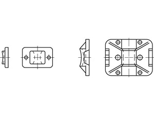 Artikel 82540 Kabelbinder-Befestigung TY-G 1