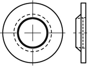 Artikel 88152 RUV-Scheiben, Kunststoff