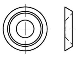 Artikel 88965 Rosettenscheiben, offen