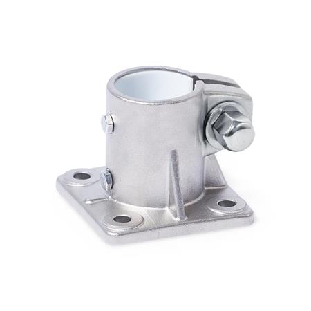 GN 163.15 Fuß-Verfahrschlitten, Edelstahl