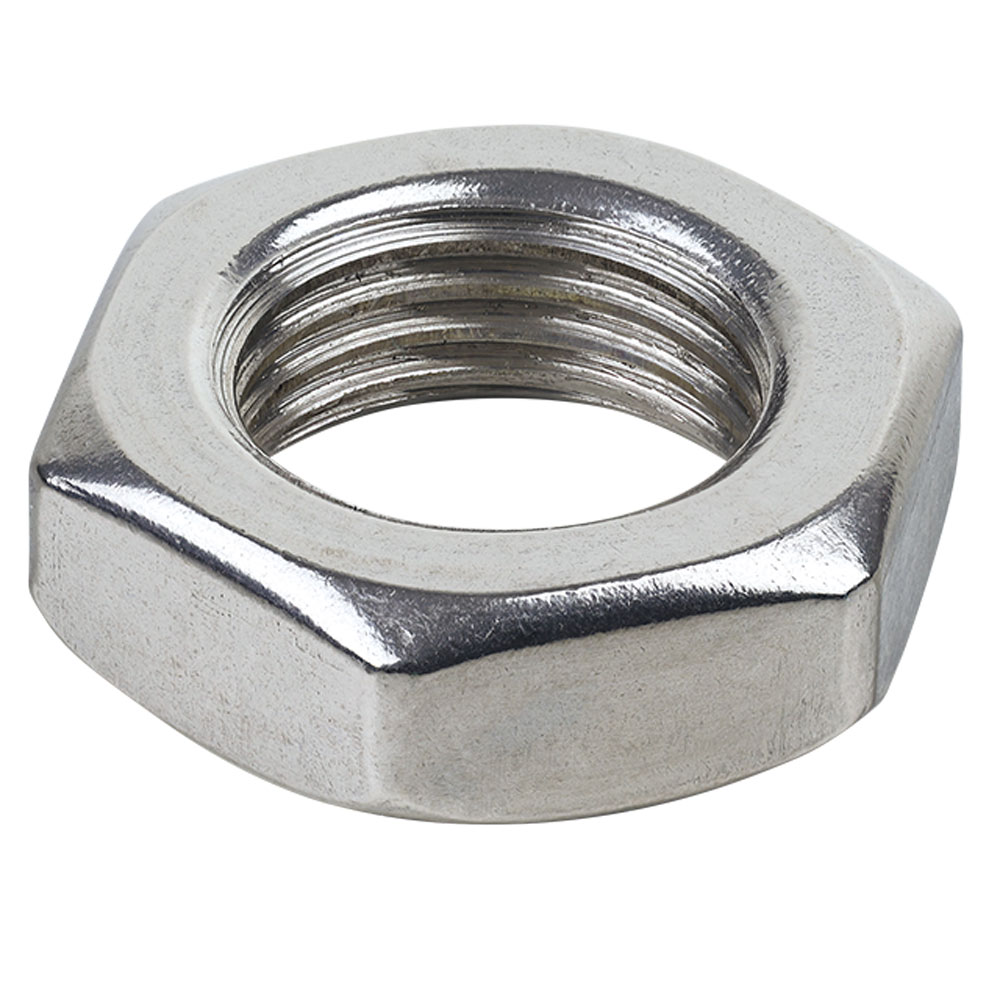 Niedrige Sechskantmuttern ISO 4035 mit metr. Gewinde, rechtsgängig, Edelstahl