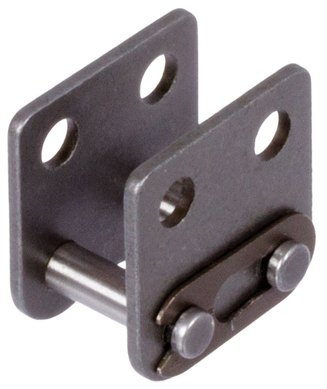 Federverschlussglieder mit Flachlaschen M2, breite Form, zweiseitig