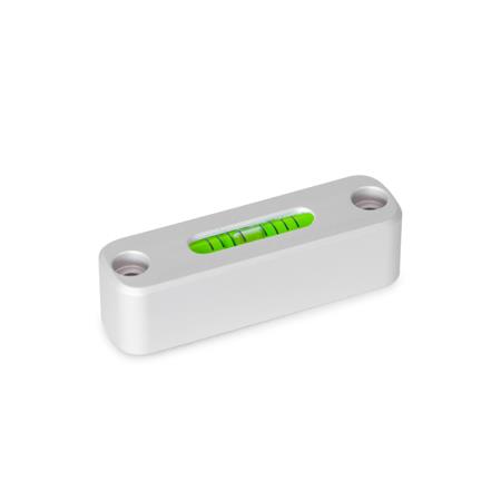 GN 2283 Längslibellen, Gehäuse Aluminium, zum Anschrauben