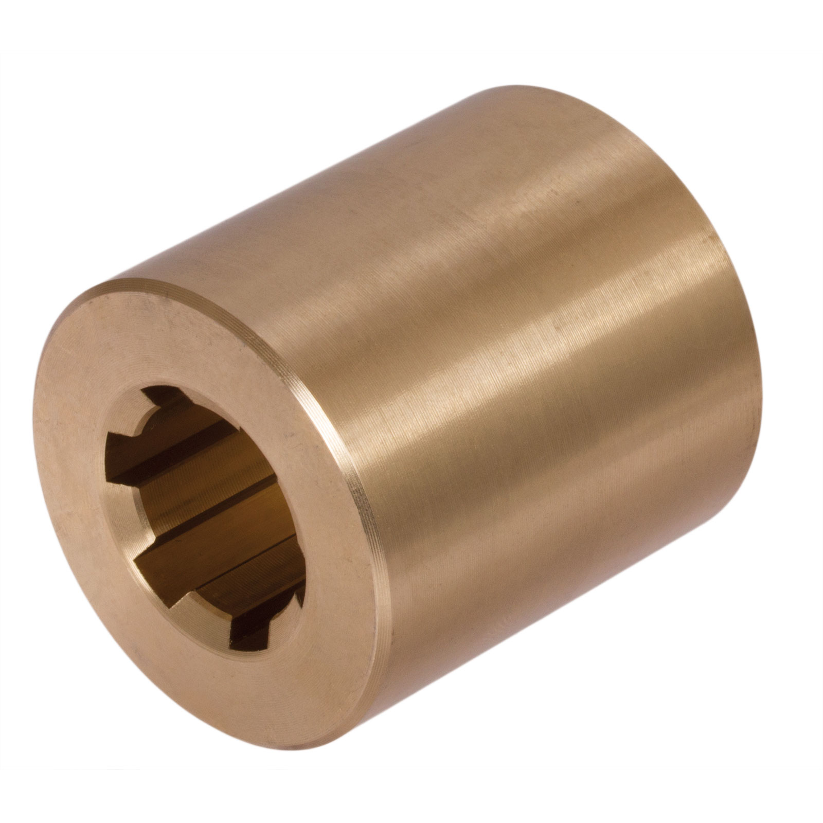 Keilnaben DIN ISO 14, Rotguss