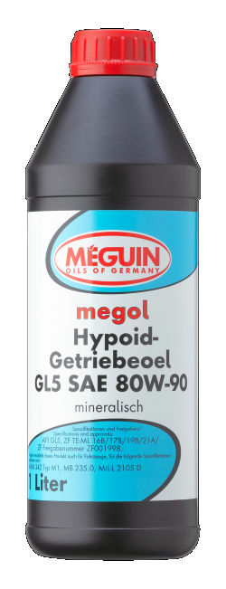 megol Hypoid-Getriebeoel GL 5 SAE 80W-90