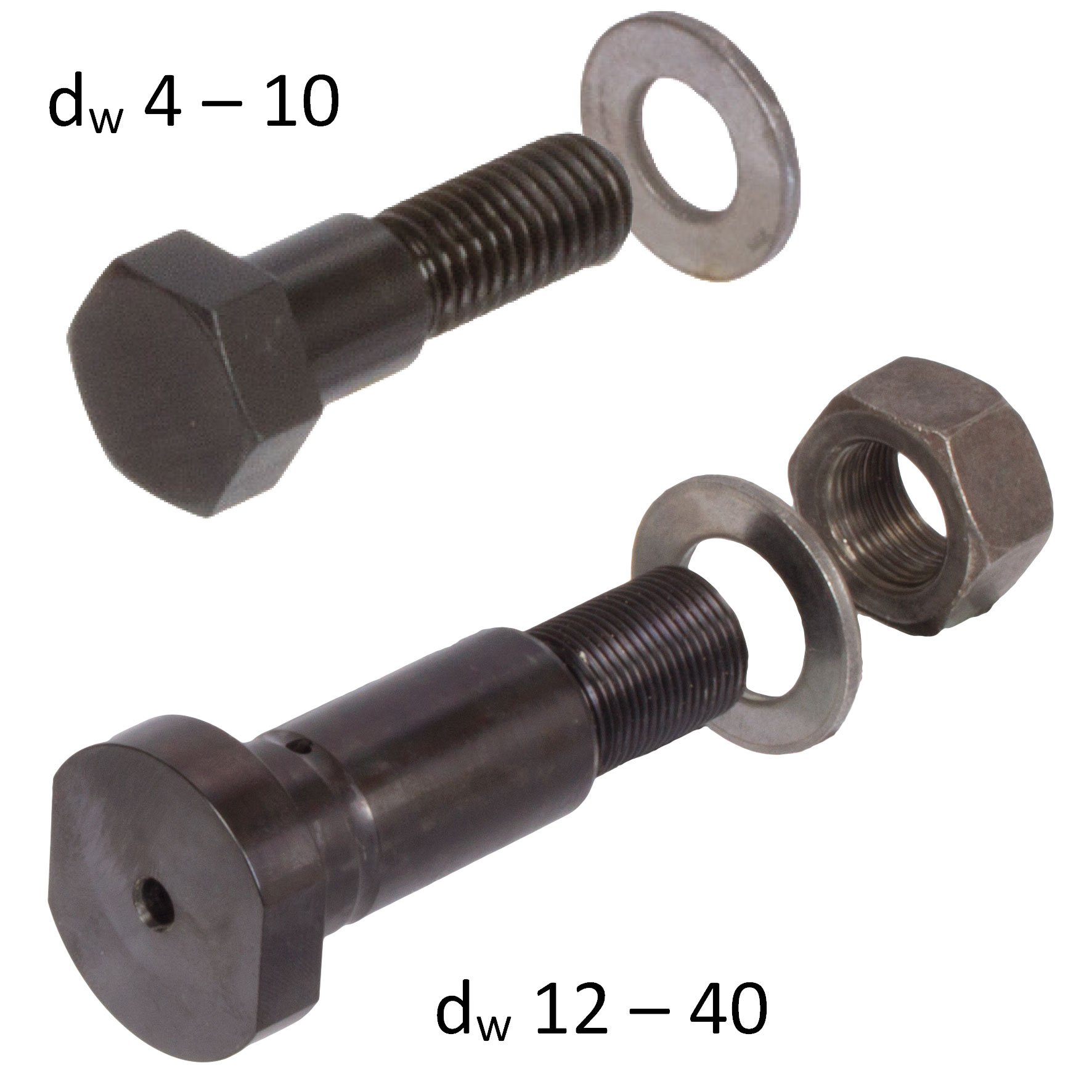 Zapfen LFZ für Profillaufrollen, zentrisch