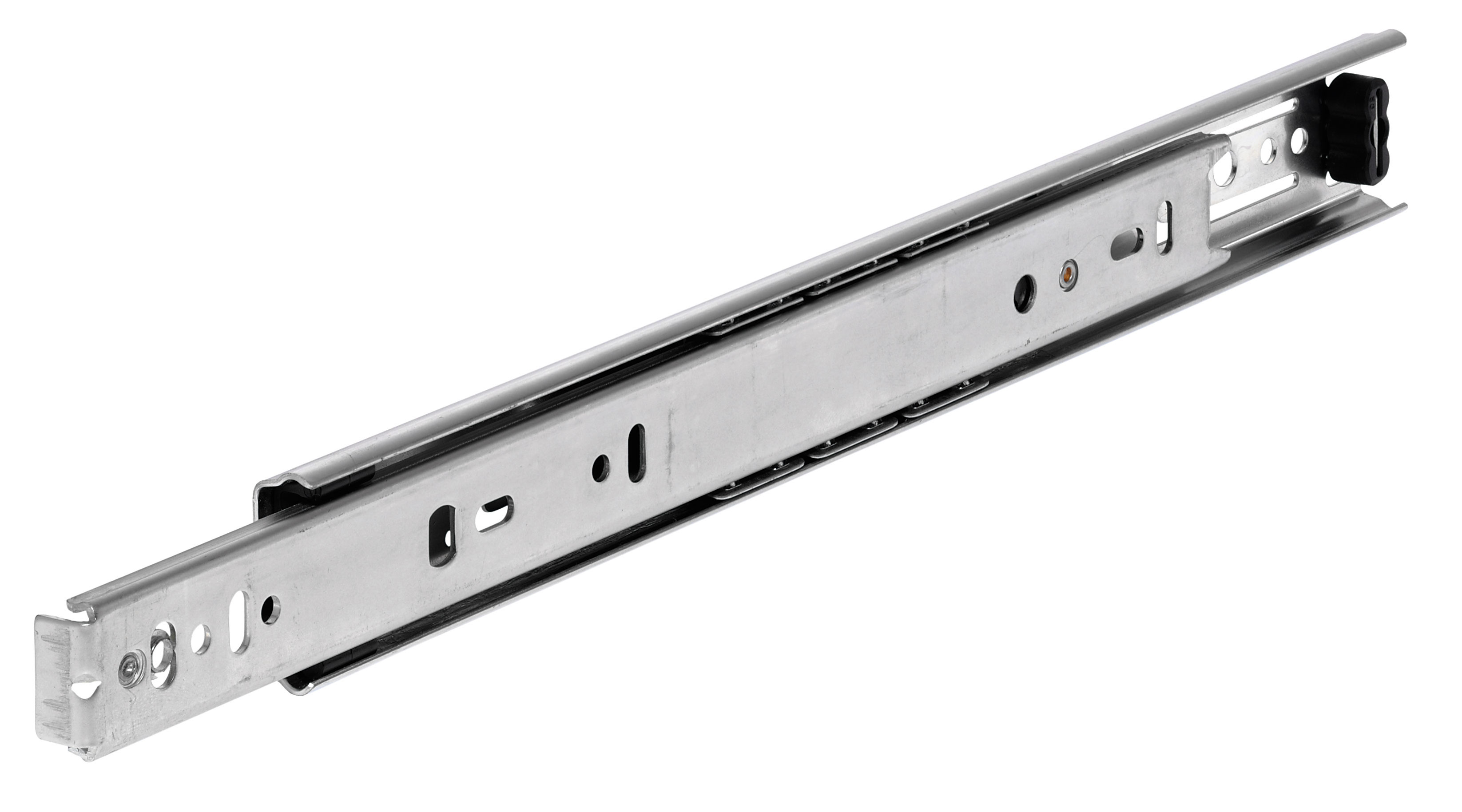 Auszugschienen DZ 2132, Breite 12,7 mm, bis 50 kg, Teilauszug