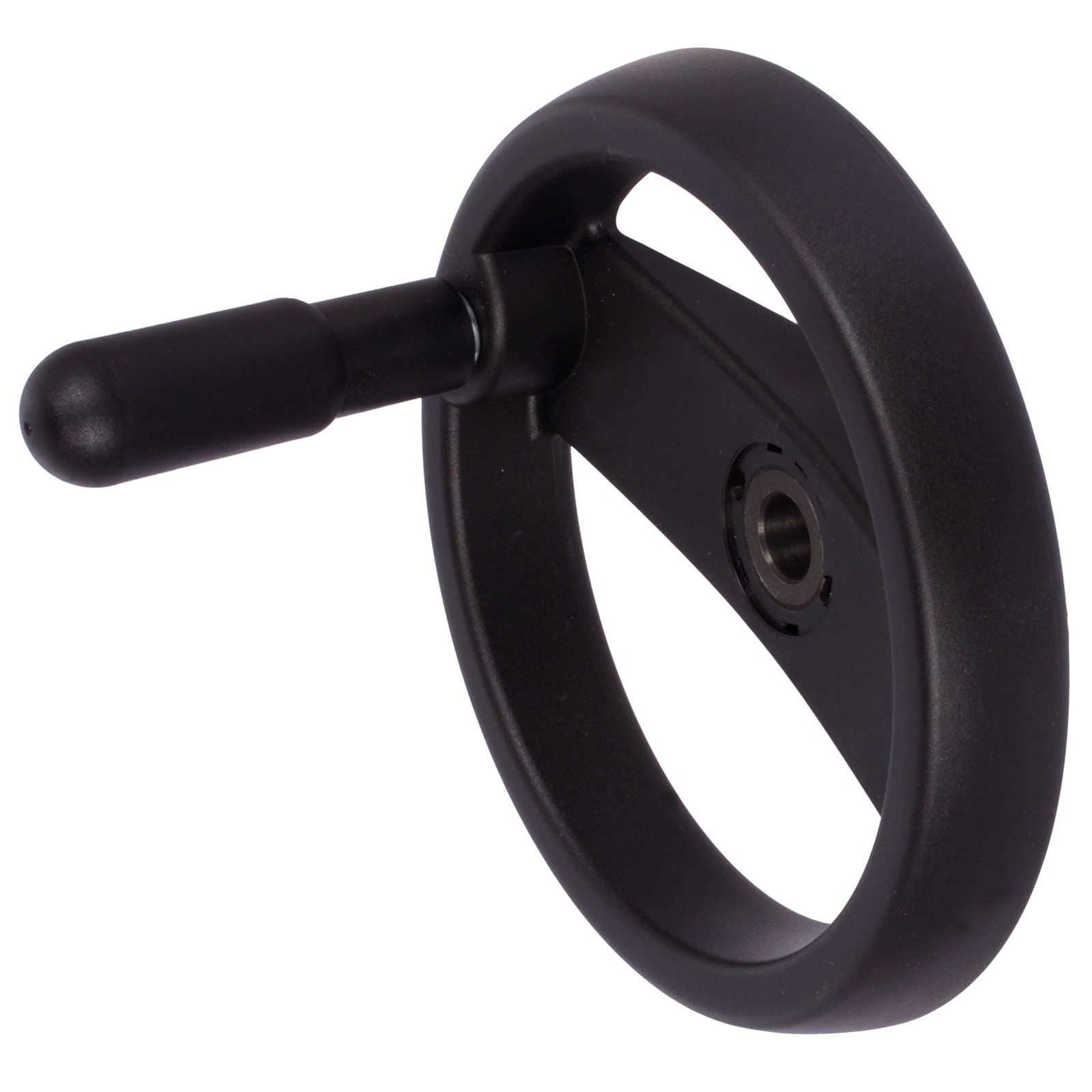 Speichen-Handräder 522 aus Kunststoff mit Griff