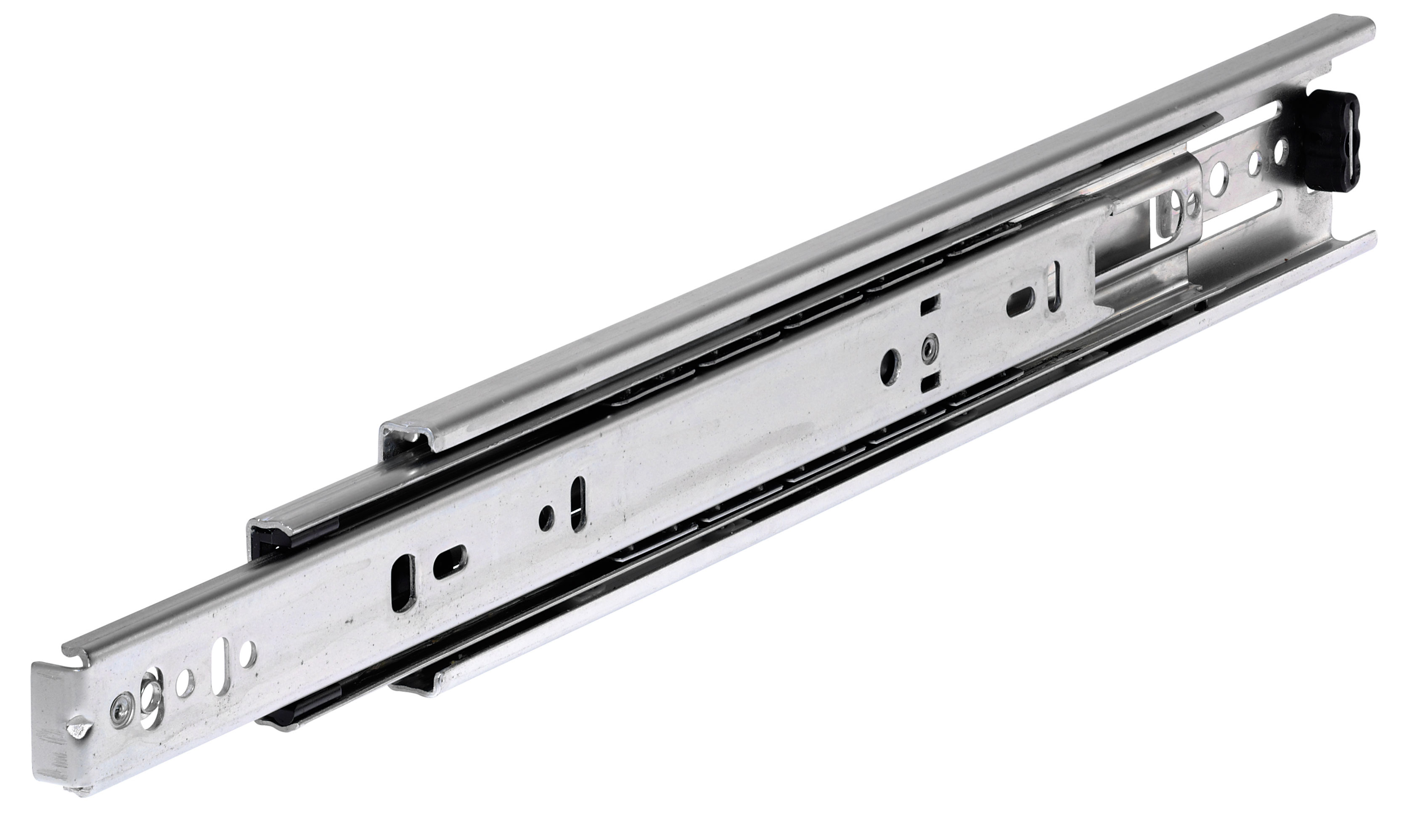 Auszugschienen DH 3832 korrosionsbeständig, Breite 12,7 mm, bis 50 kg, Vollauszug