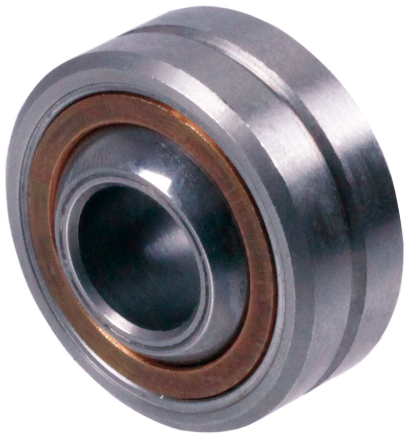 Gelenklager DIN ISO 12240-1, K, Edelstahl, mit Außenring, nachschmierbar