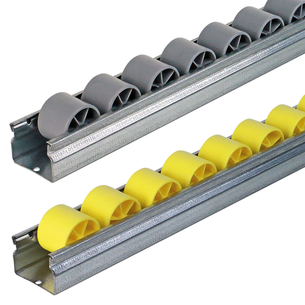 Intralogistik-Röllchenleisten und Zubehör