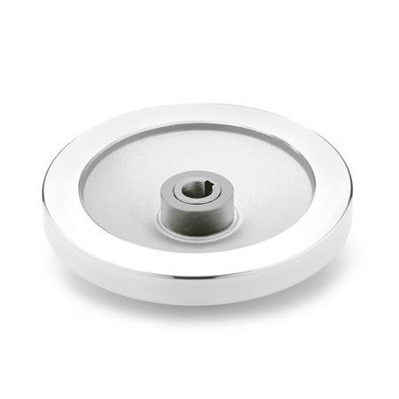 GN 321.5 Sicherheits-Handräder, Aluminium, mit Nadellager