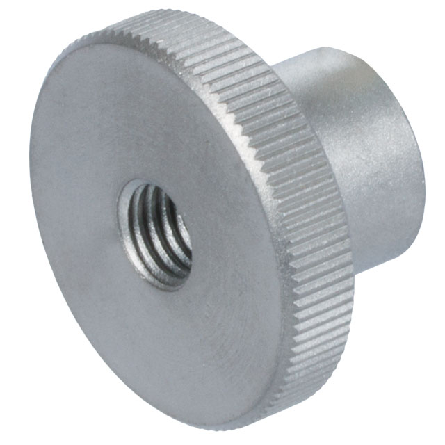 Hohe Rändelmuttern DIN 466, Stahl verzinkt