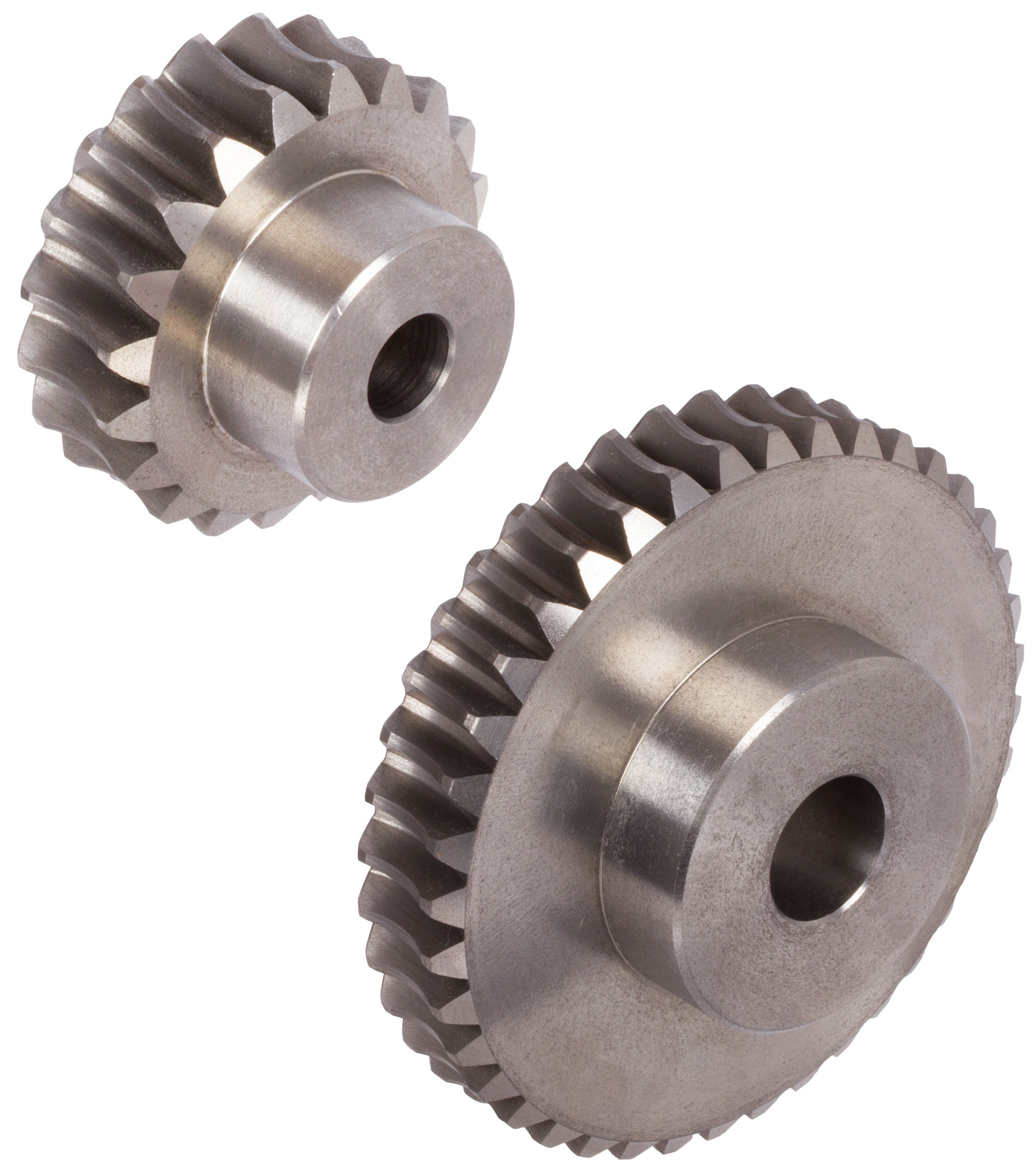 Schneckenräder aus Grauguss, eingängig rechts, Modul 3