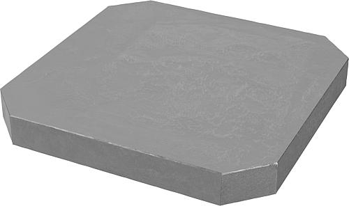 Paletten allseitig bearbeitet, Grauguss Typ C