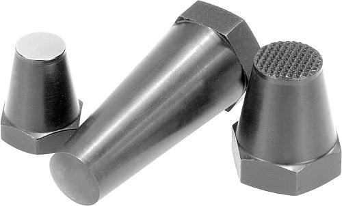 Auflagebolzen Stahl, vergütet und brüniert