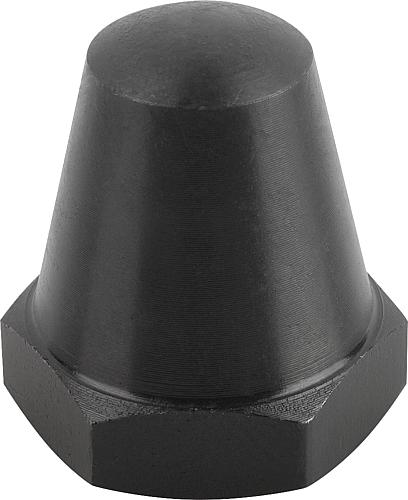 Auflagebolzen Stahl, Form B Kugelfläche