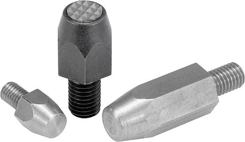 Füße mit Gewindezapfen DIN 6320 (Ausgabe 1971)