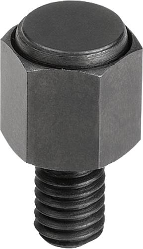 Pendelauflagen, selbsttätig rückschwenkend, mit...