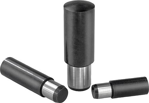 Auflagebolzen Stahl, gehärtet, brüniert und ges...