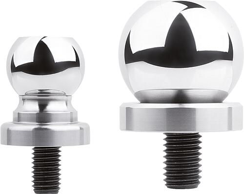 Spannkugeln mit Kalotte für Werkstück-Stabilisa...