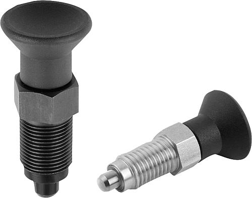 Premium - Arretierbolzen Stahl oder Edelstahl m...