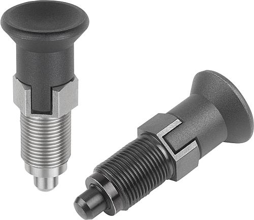 Premium - Arretierbolzen Stahl oder Edelstahl m...