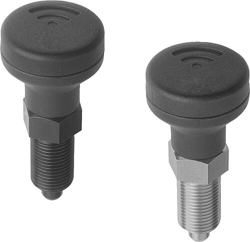 Arretierbolzen Stahl oder Edelstahl mit Zustand...