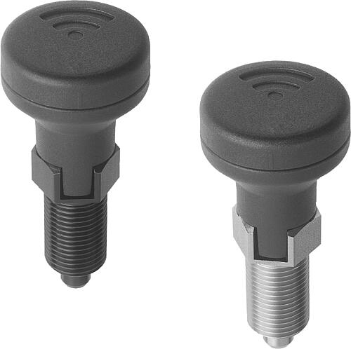 Arretierbolzen Stahl oder Edelstahl mit Zustand...