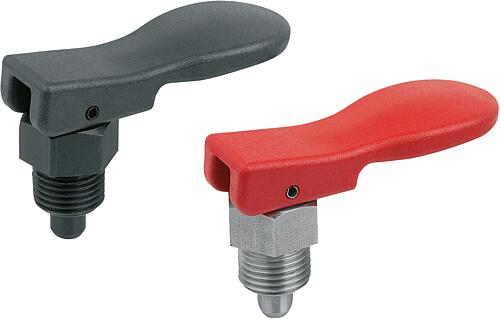 Arretierbolzen Stahl oder Edelstahl kurze Ausfü...