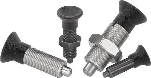 Arretierbolzen Stahl oder Edelstahl, ohne Bund,...
