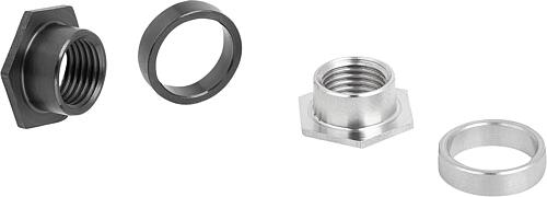 Befestigungssätze Stahl oder Edelstahl für dün...