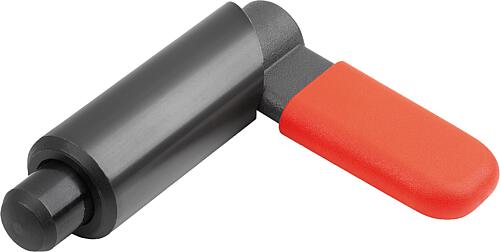 Sperrriegel, Form F, mit Riegelkappe