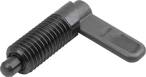 Sperrriegel, Form A, ohne Riegelkappe, ohne Mutter