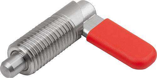 Sperrriegel Edelstahl, Form C, mit Riegelkappe,...