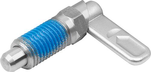 Sperrriegel Edelstahl mit Gewindesicherung, ohn...