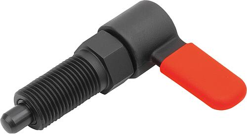 Sperrriegel Stahl mit Innenführung, Form C, mit...