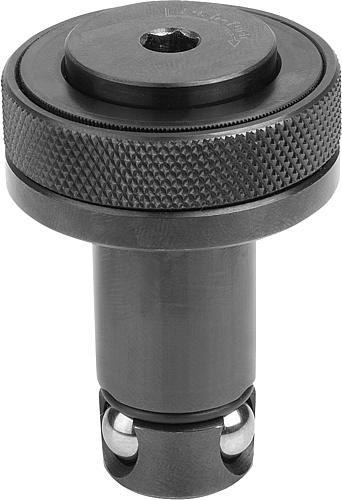 Positionierzylinder mit Schnellspannsystem