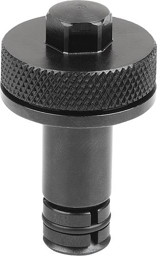 Positionierzylinder mit Keilspannsystem