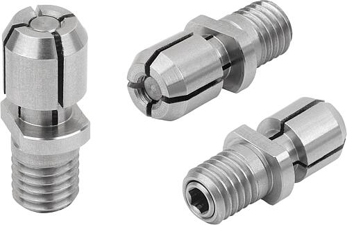 Spanndorne für kleine Bohrungen, Form B