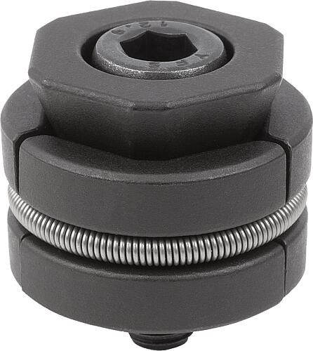 Zentrierspanner Stahl, rund