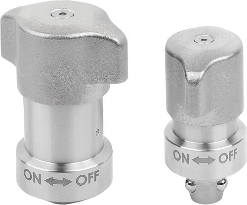 Kugelsperrbolzen Edelstahl, einziehbar, schwere...