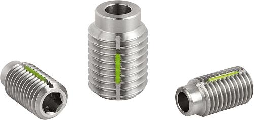 Aufnahmebuchsen für Kugelsperrbolzen mit Gewind...