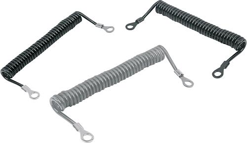 Sicherungs-Spiralkabel, Form B, ohne Schlüsselring