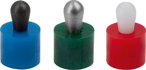 Federnde Seitendruckstücke mit Kunststofffeder