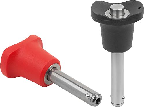 Kugelsperrbolzen mit Kunststoff-Griff und hoher...