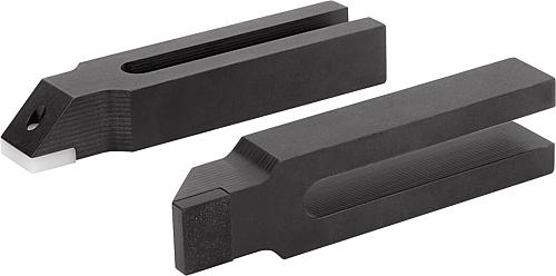 Spanneisen gabelförmig mit Nase und Schoneinsatz